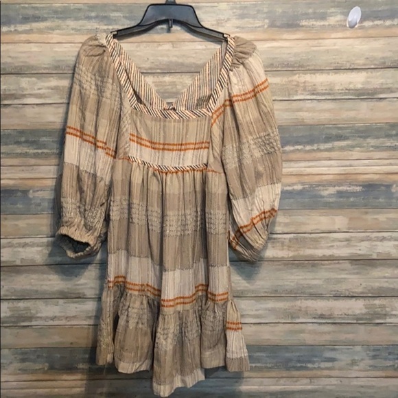 Free people all lined up size medium mini dress - Picture 4 of 8